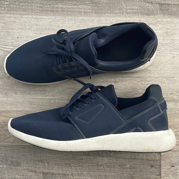 Aldo Mens Navy Blue Sneakers - Picture 3 of 4